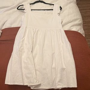 White size 4 mini nasty gal dress!!